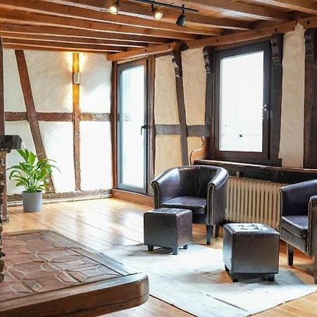 Charmante Fachwerk Wohnung Mit Terrasse In Der Altstadt 科布倫茨 外观 照片